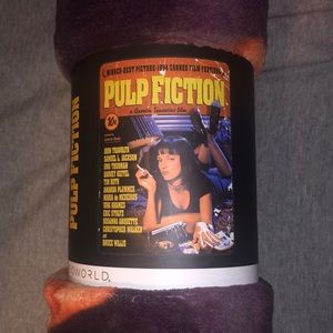 Pulp fiction plush throw 💜
